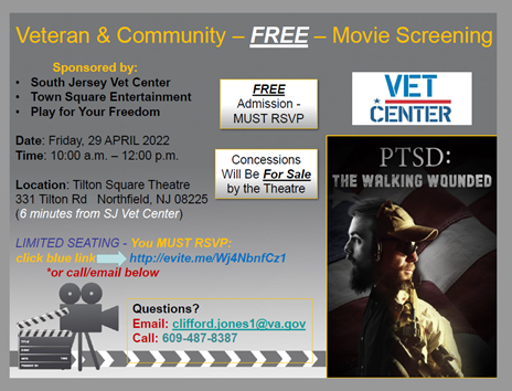 PTSD The Walking Wounded Free Movie Screening