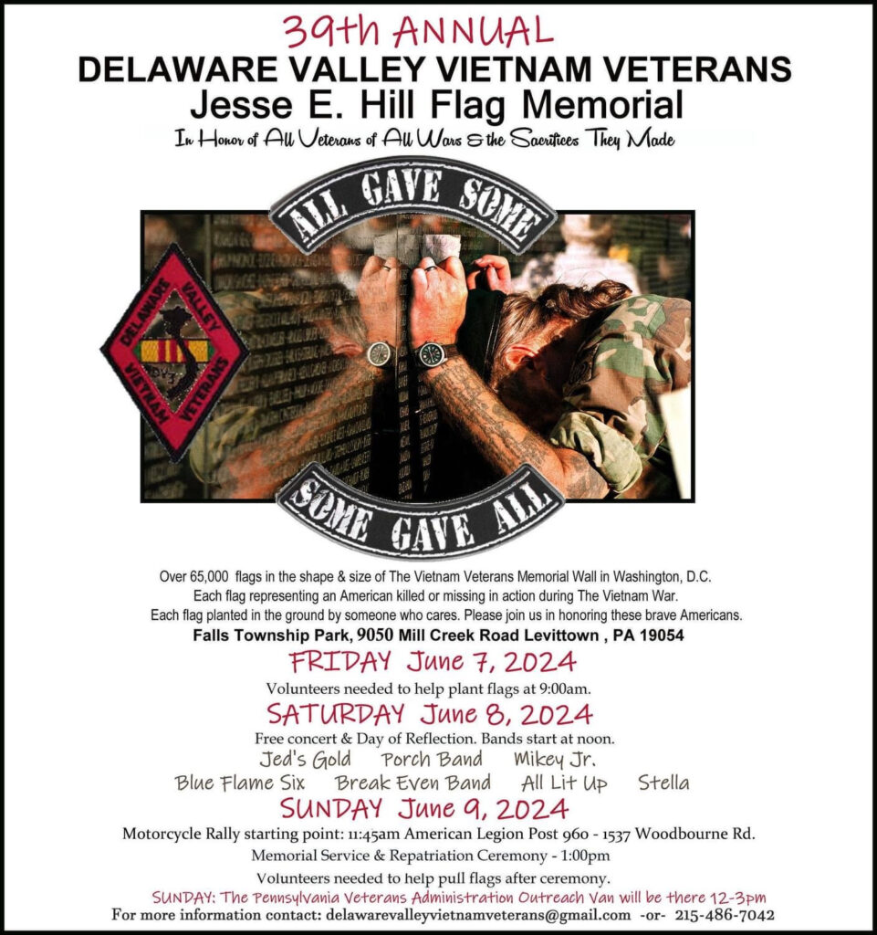 Del Valley Vietnam Veterans June 2024