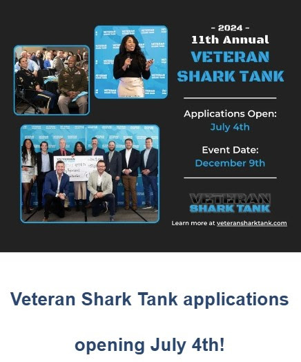 Veterans Shark Tank 12.9.24