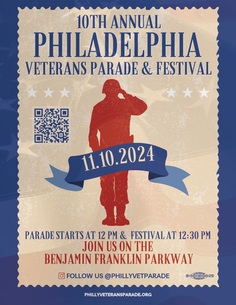 10th Annual Philadelphia Veterans Parade 11.10.24